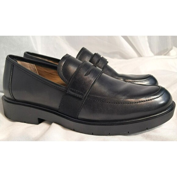 Geox Women's D16QRD Black Loafer Size EUR 42, US 11.5 NEW - Picture 4 of 12